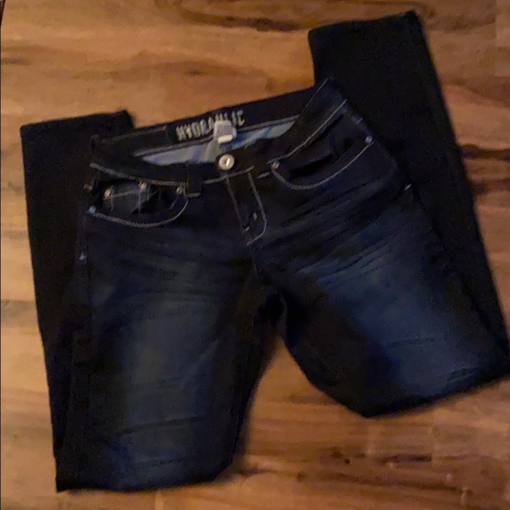 Hydraulic jeans skinny jeans- jeggings  size 6